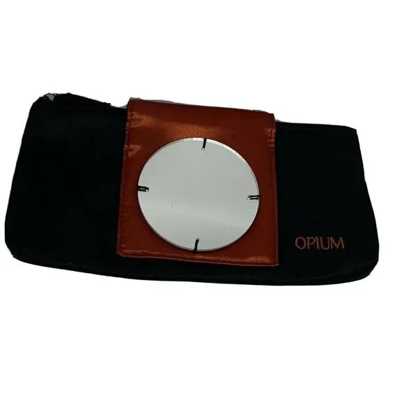 Vintage YSL Opium perfume Satin Clutch 80's or 90's Saint Laurent Bag - Picture 7 of 7